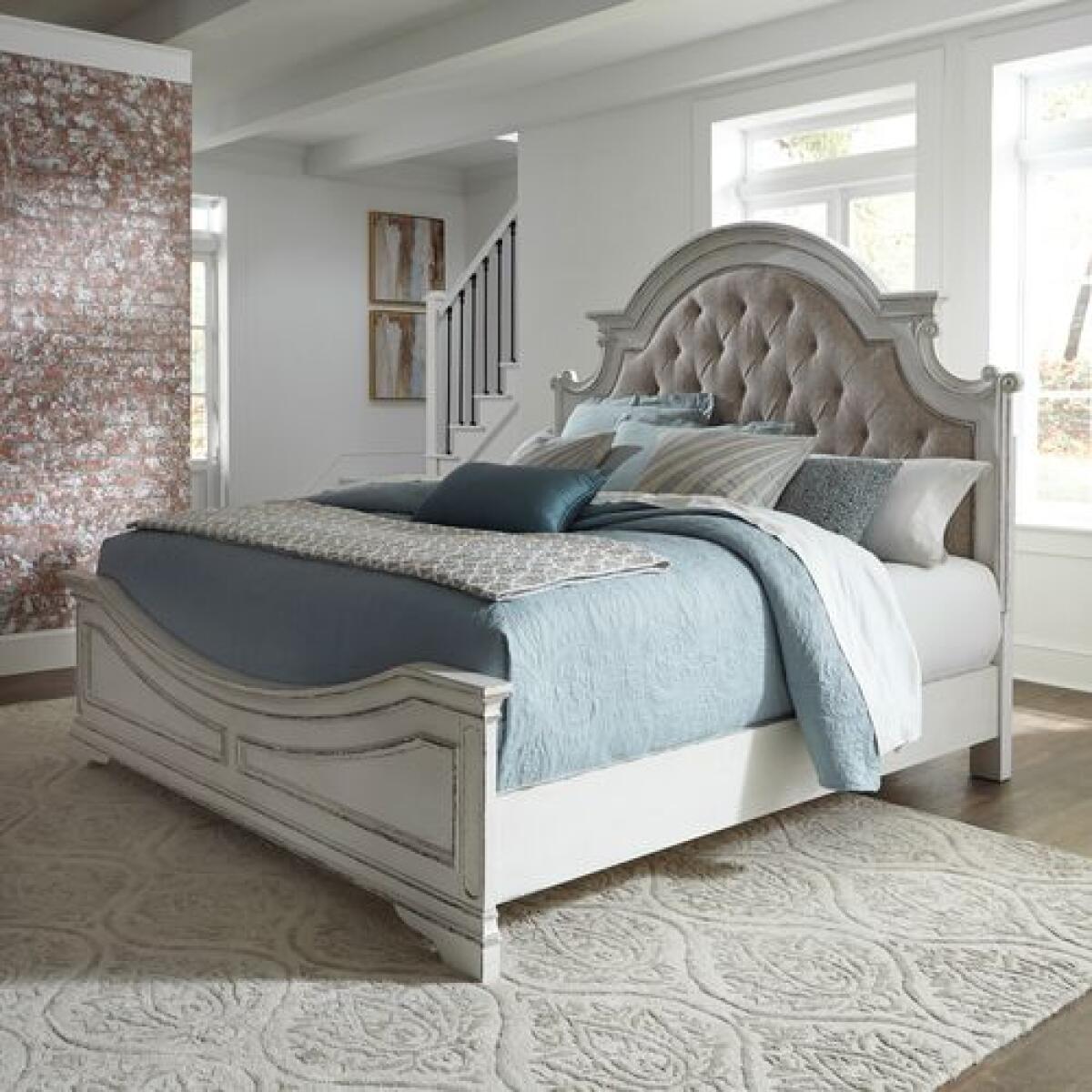 Magnolia Manor King Upholstered Bed - Image 2