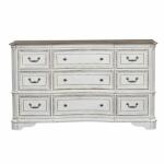 Magnolia Manor 9 Drawer Dresser