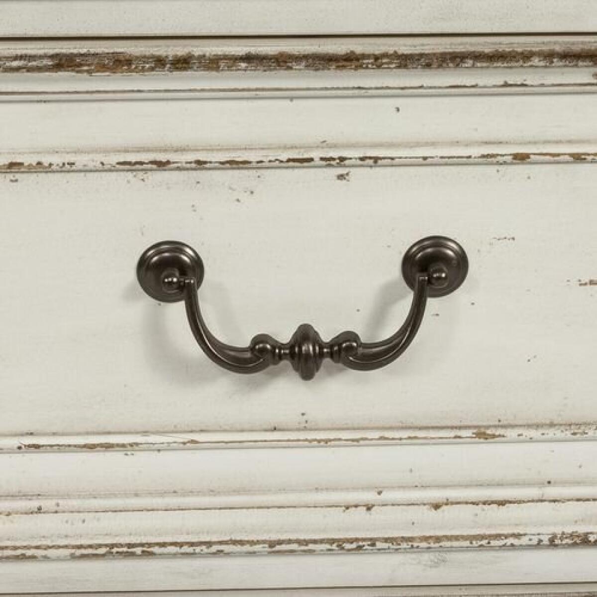 Magnolia Manor 3 Drawer Bedside Chest w/ Charging Station - Image 6