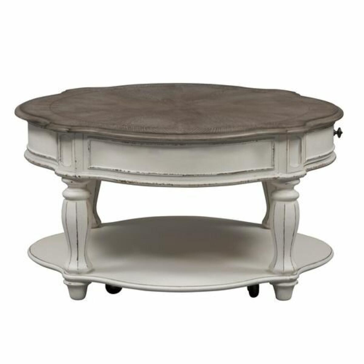 Magnolia Manor Round Cocktail Table - Image 3