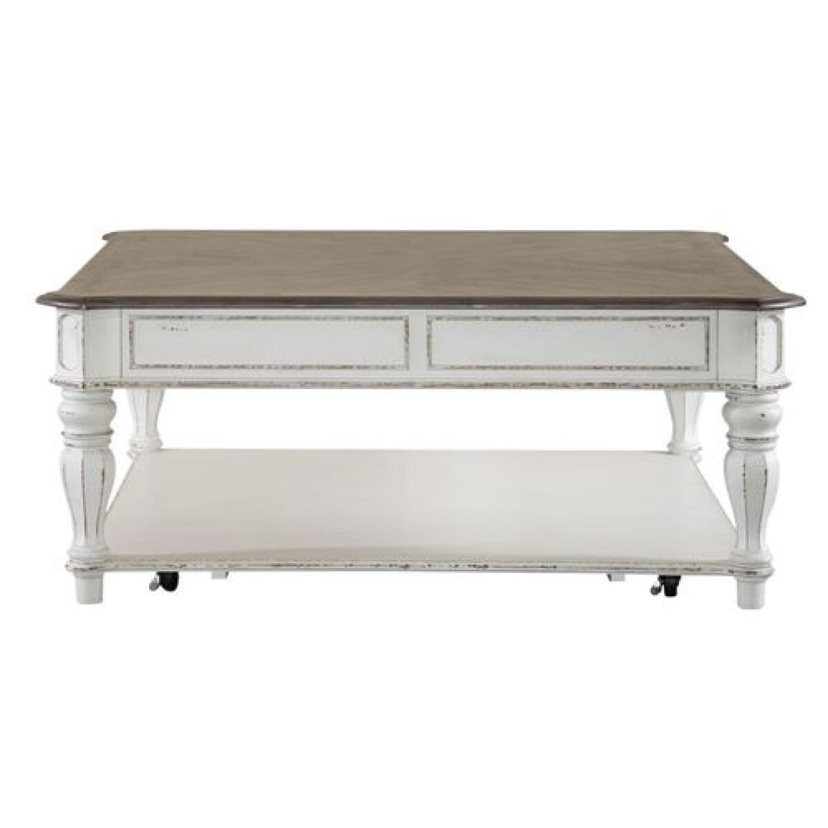 Magnolia Manor Oversized Square Cocktail Table - Image 3