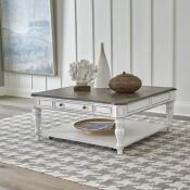 Magnolia Manor Oversized Square Cocktail Table - Image 5