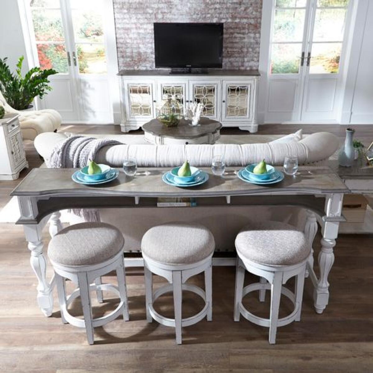 Magnolia Manor Console Bar Table - Image 8