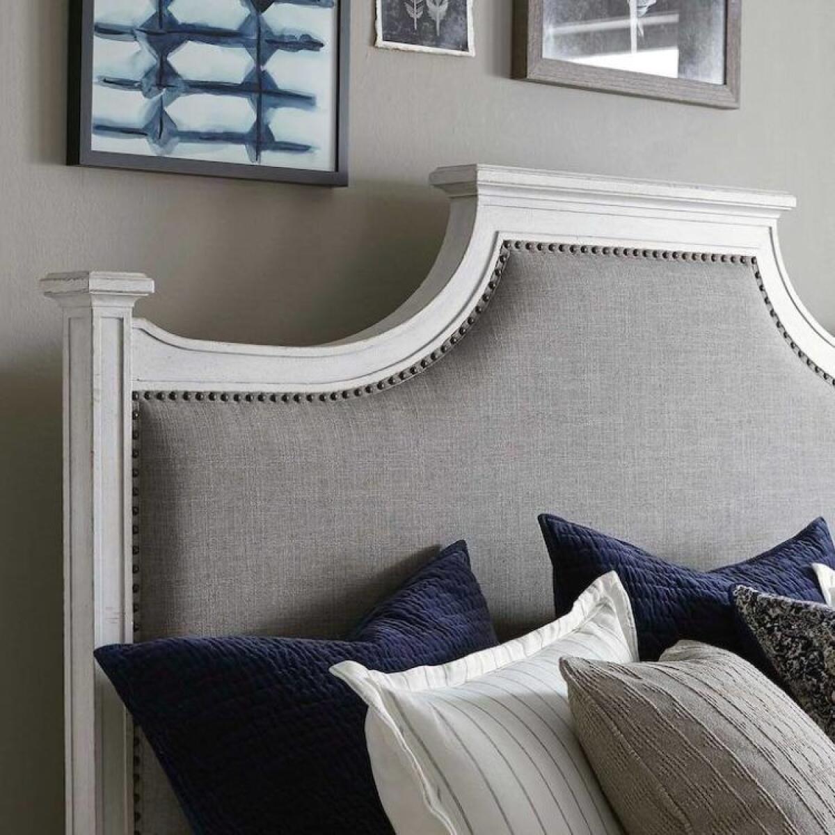 Bella Queen Upholstered Bed - Image 2