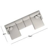 Allure Double Chaise Sectional - Image 2