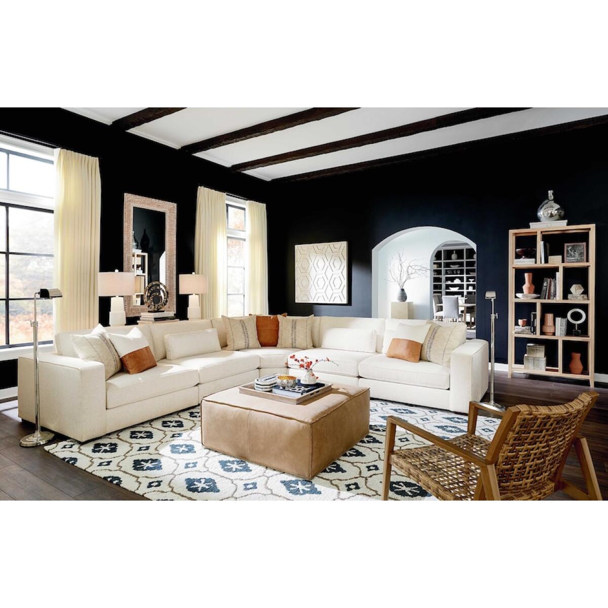 Moby 5 Piece L-Shaped Sectional - Image 4