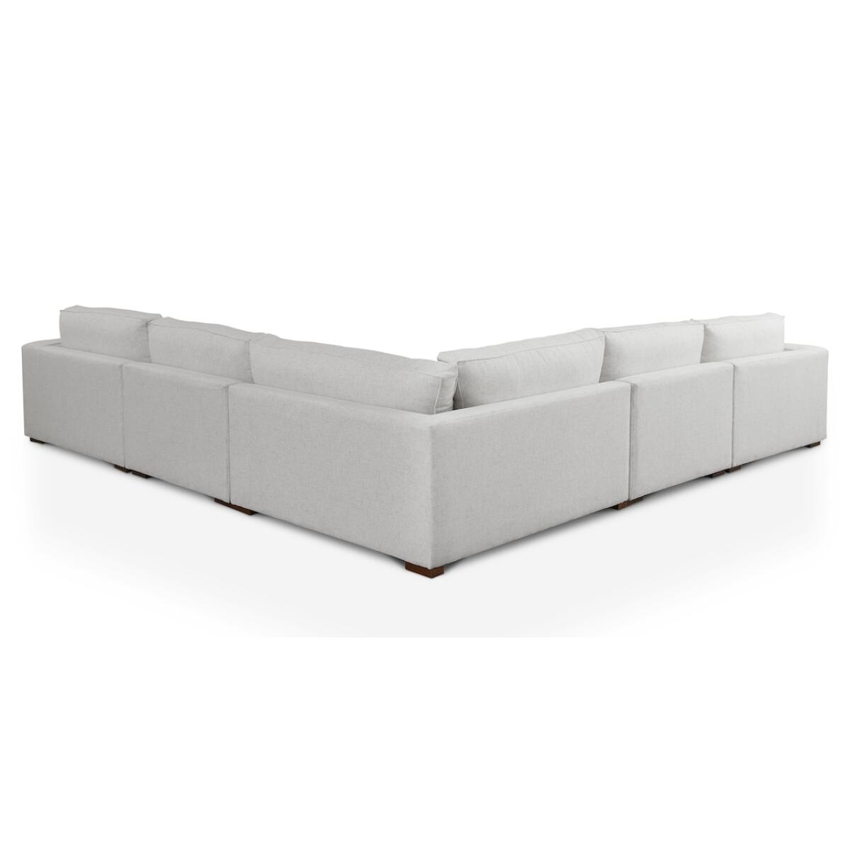 Moby 5 Piece L-Shaped Sectional - Image 3