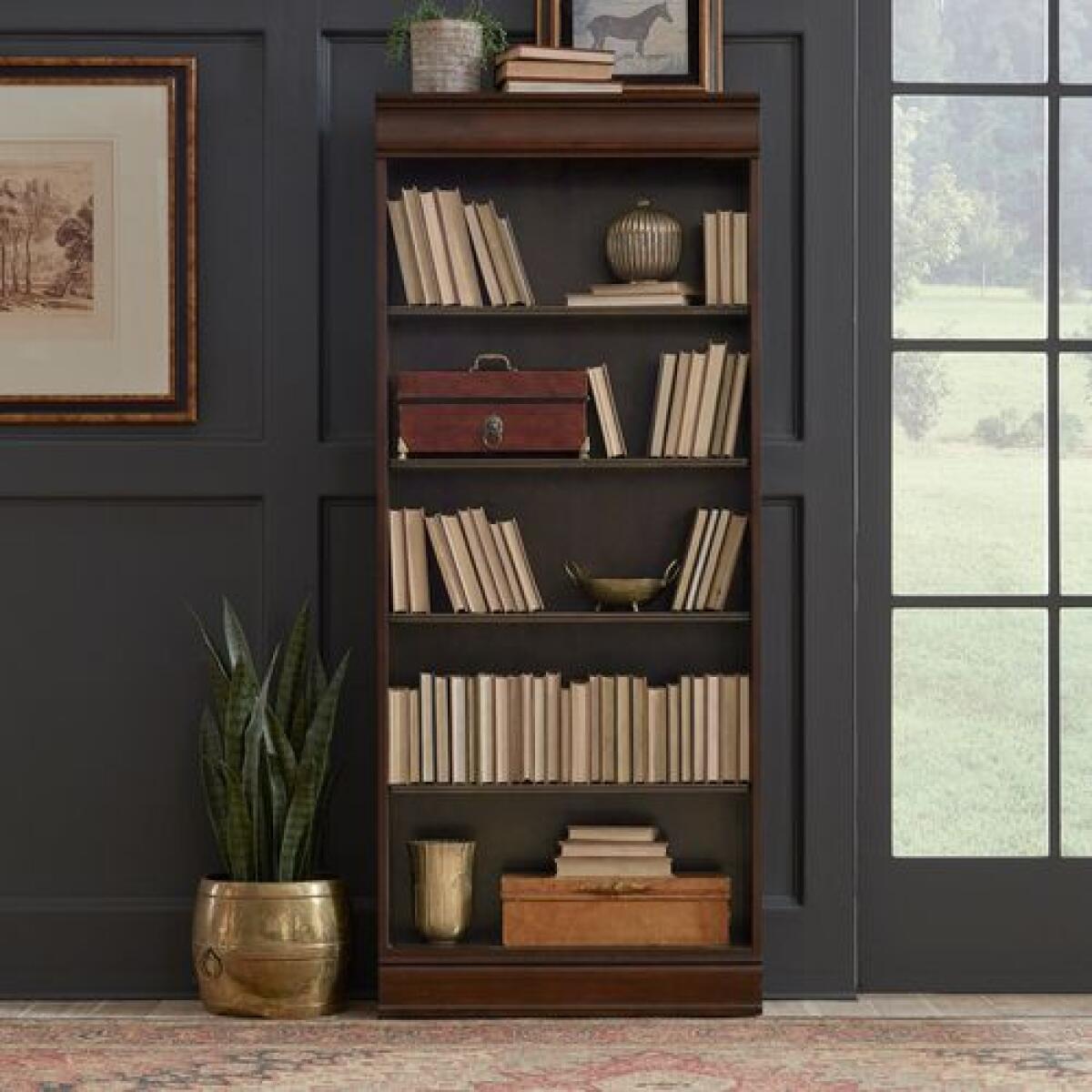 Brayton Manor Jr Executive 72 Inch Bookcase - Image 5