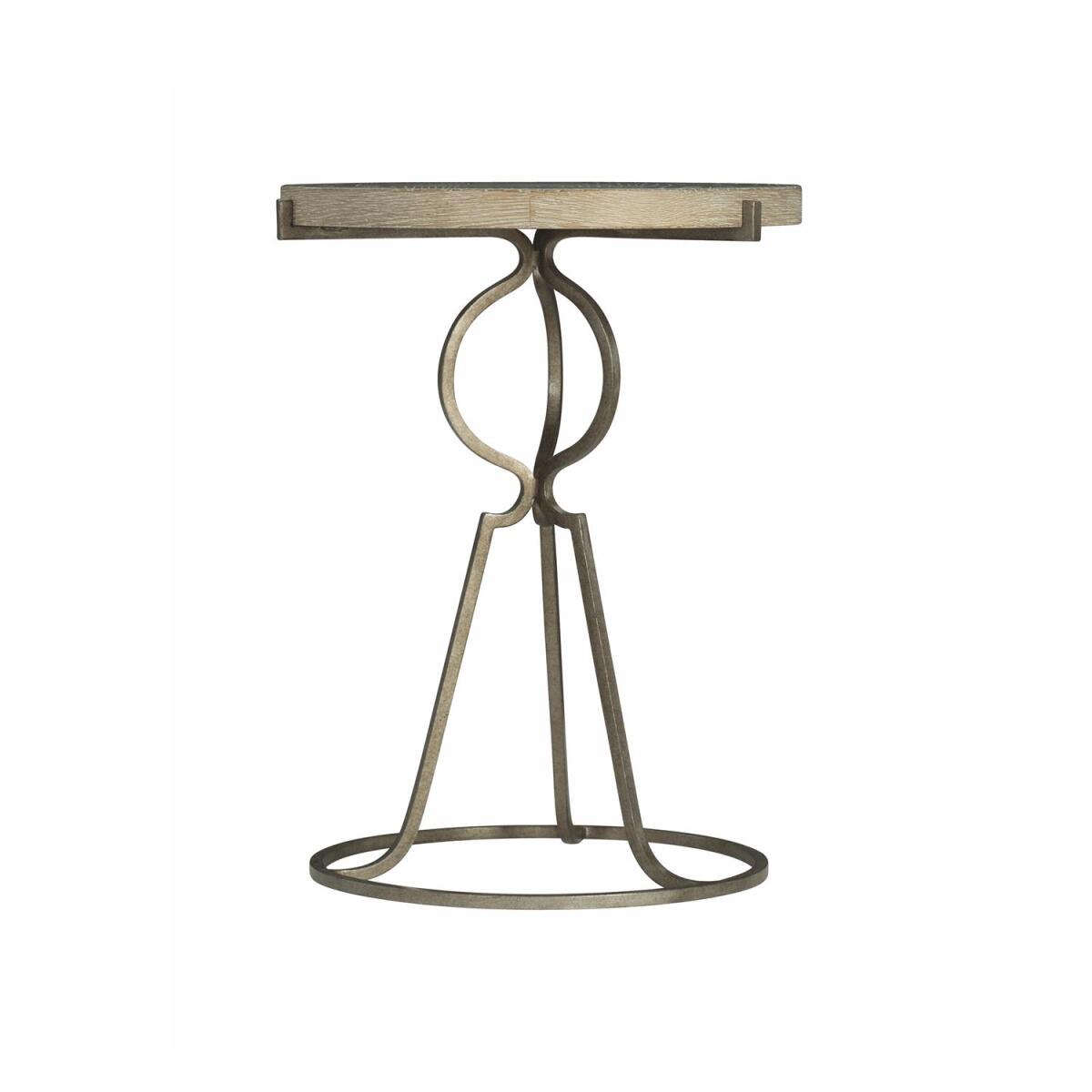 Rustic Patina Accent Table - Image 3