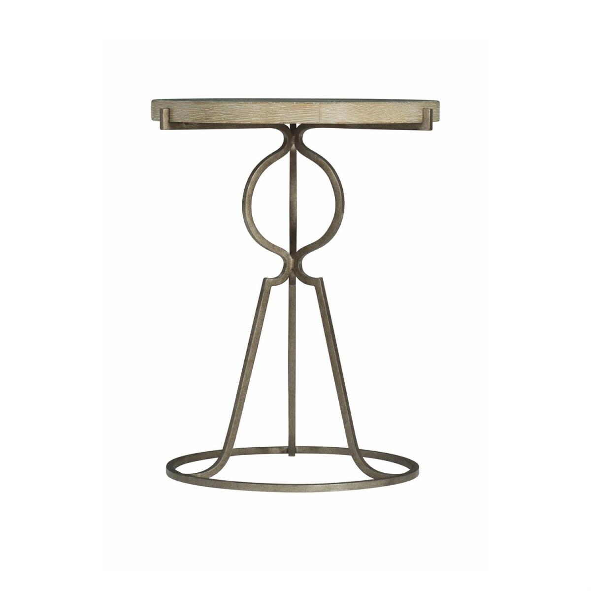 Rustic Patina Accent Table - Image 4