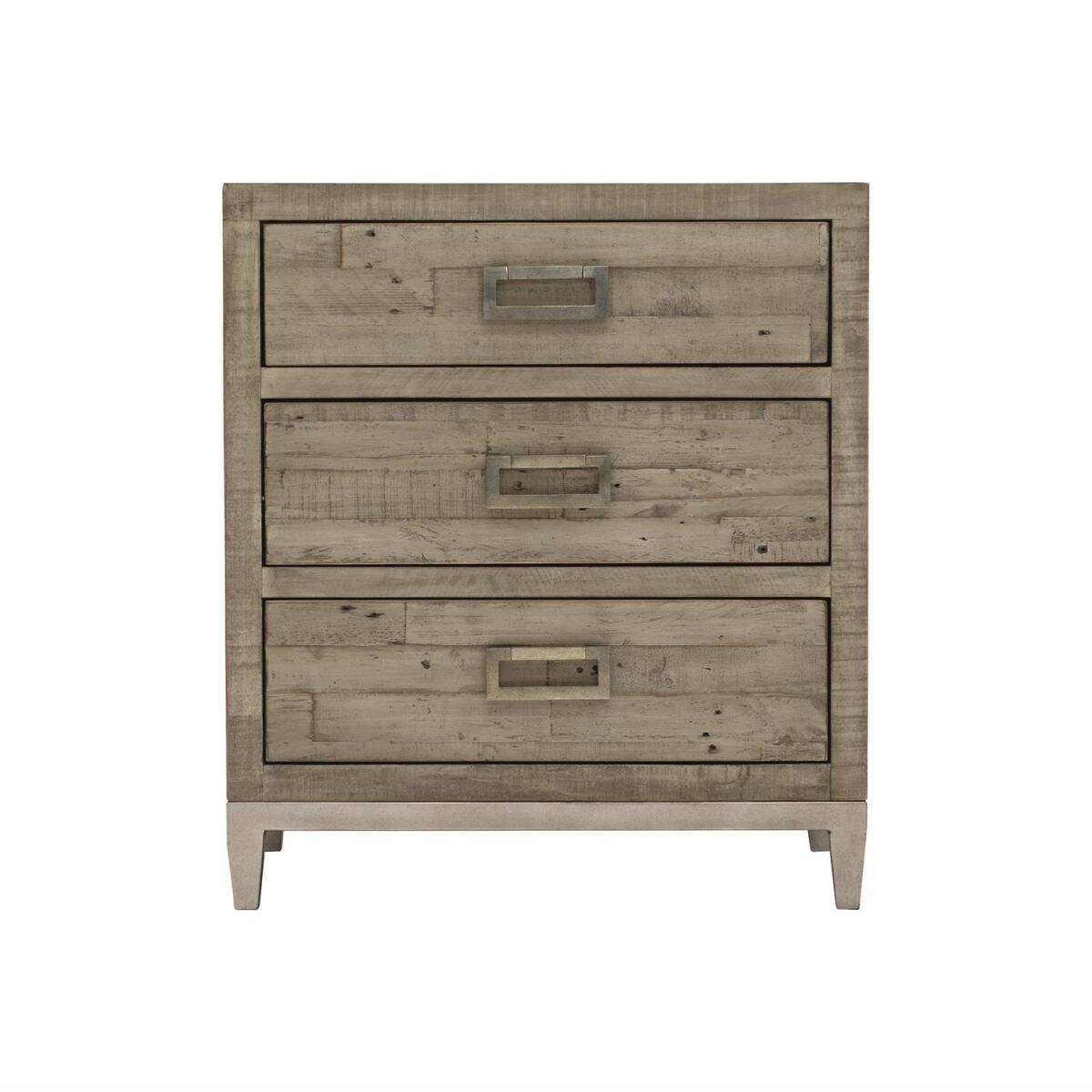 Shaw 3 Drawer Square Nightstand - Image 2