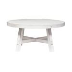 Modern FarmhouseSplay Leg Round Cocktail White