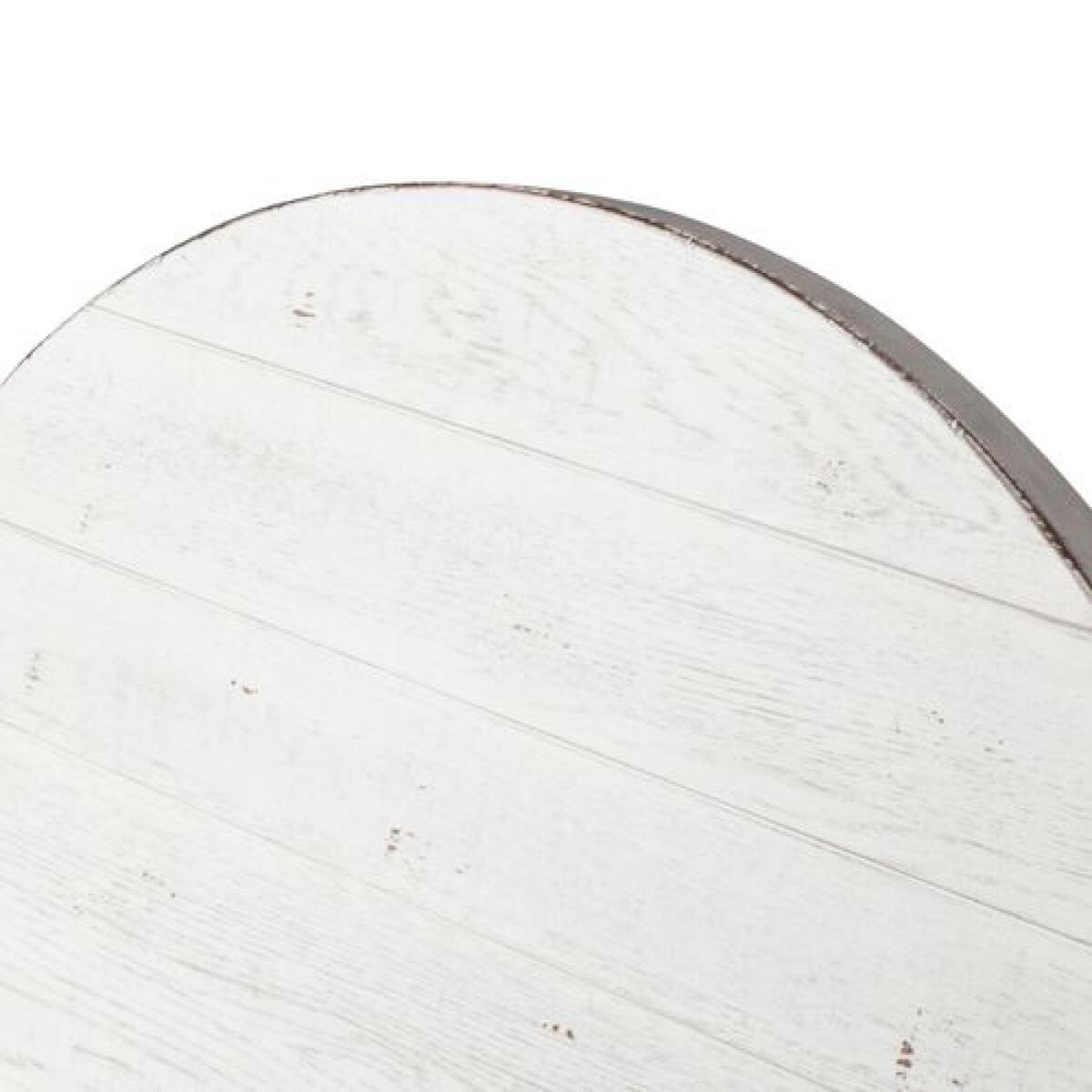 Modern FarmhouseSplay Leg Round Cocktail White - Image 3