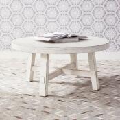 Modern FarmhouseSplay Leg Round Cocktail White - Image 5