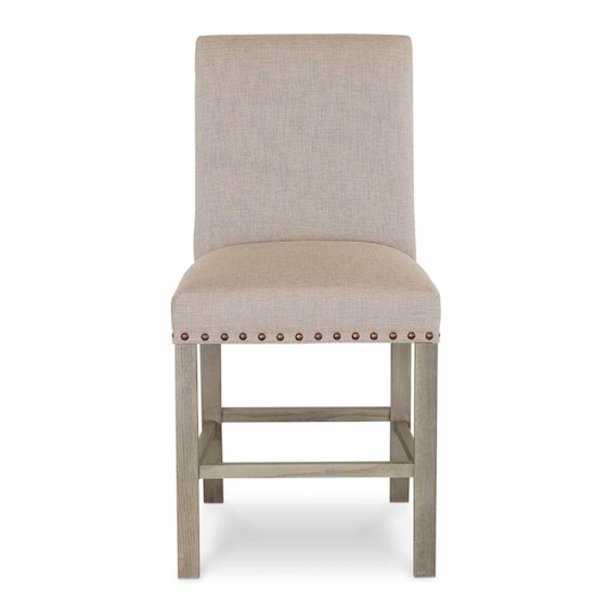Benchmade Aiken Oak Farmhouse Counter Stool - Image 2