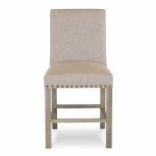 Benchmade Aiken Oak Farmhouse Counter Stool - Image 2
