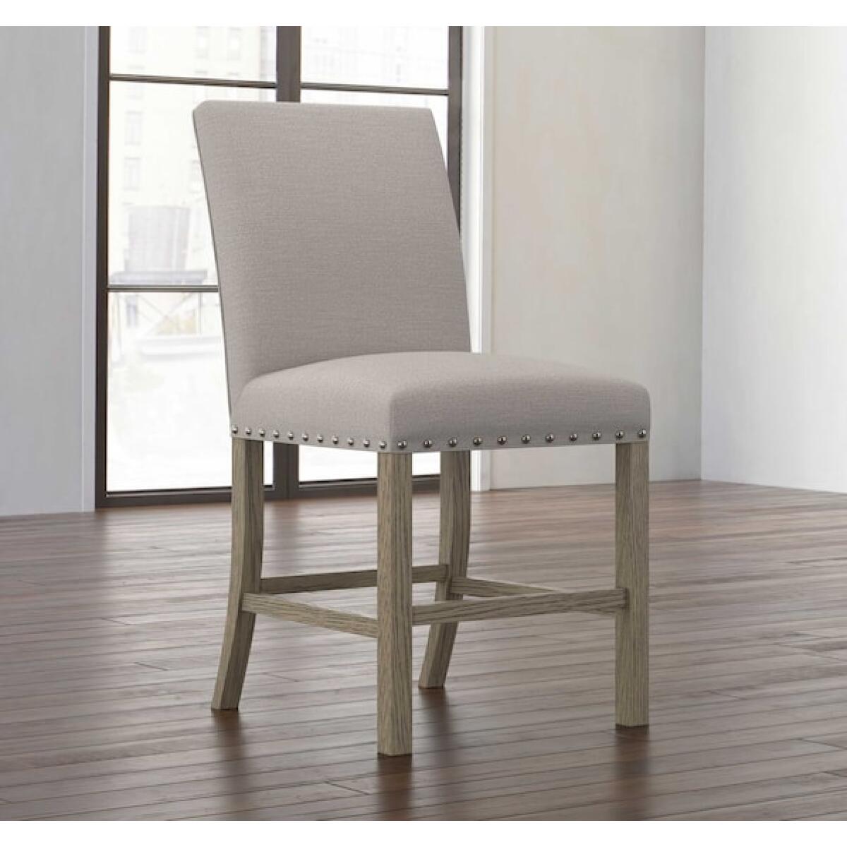 Benchmade Aiken Oak Farmhouse Counter Stool - Image 6