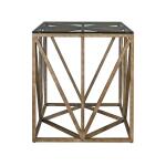 Curated Truss Square End Table