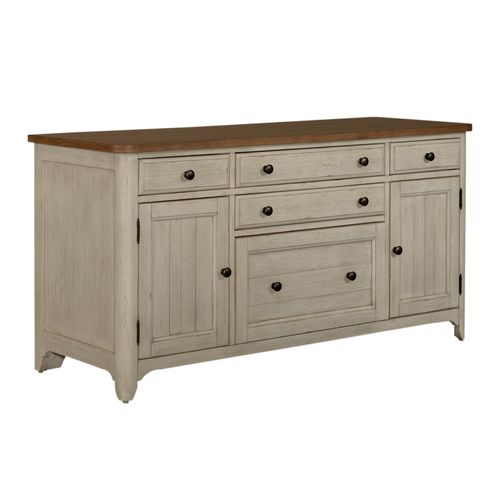 Farmhouse Reimagined Door Credenza Farmhouse Reimagined Door Credenza - Image 1