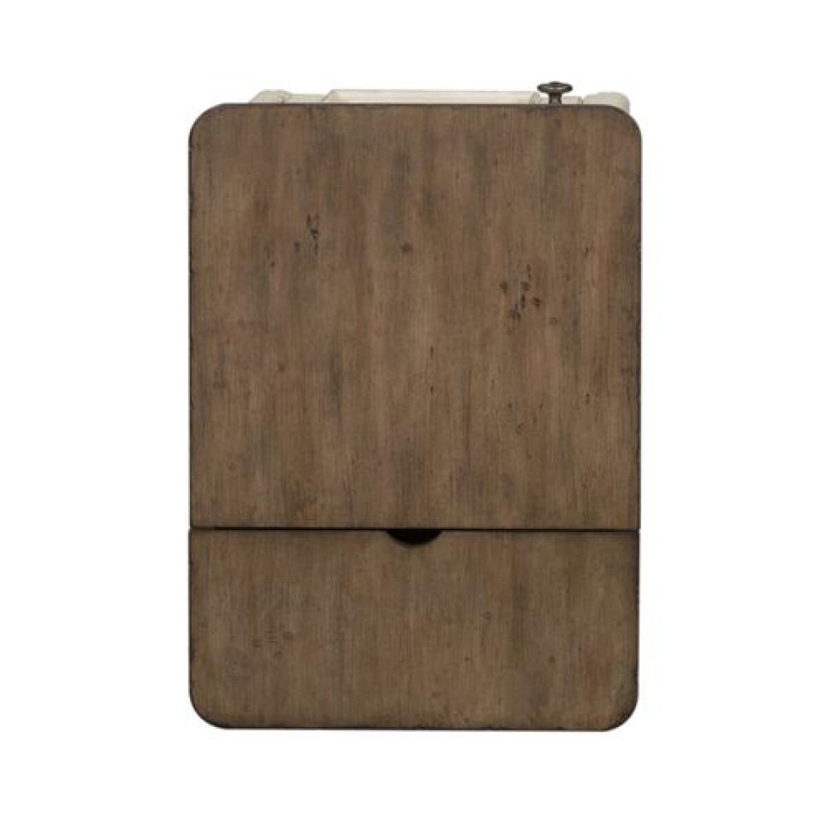 Parisian Marketplace Door Chair Side Table w/ Charging Station - Image 6