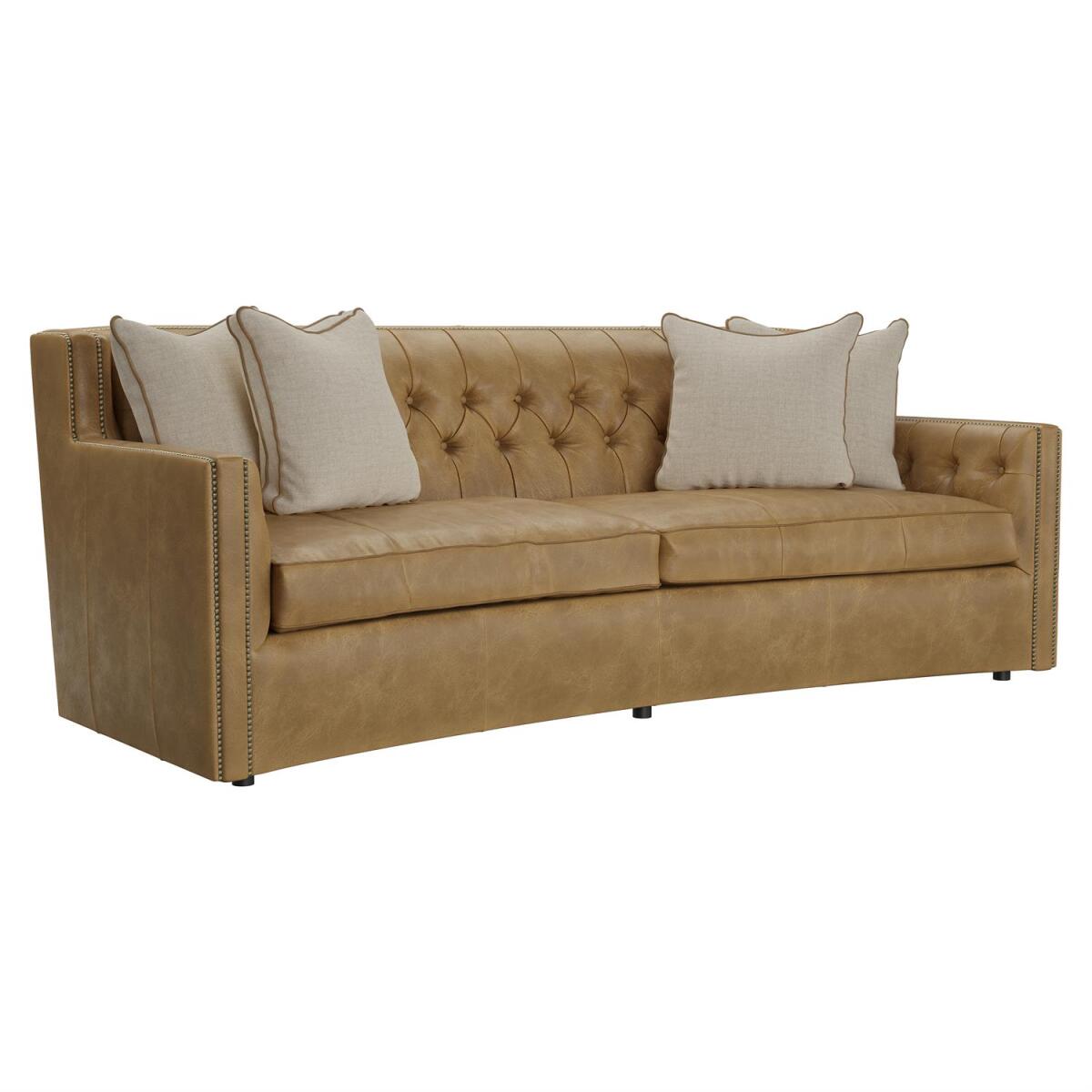 Candace Leather Sofa 7277LFO - Image 2