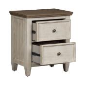 Heartland 2 Drawer Night Stand w/ Charging Station - Image 2