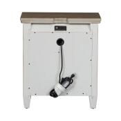 Heartland 2 Drawer Night Stand w/ Charging Station - Image 3