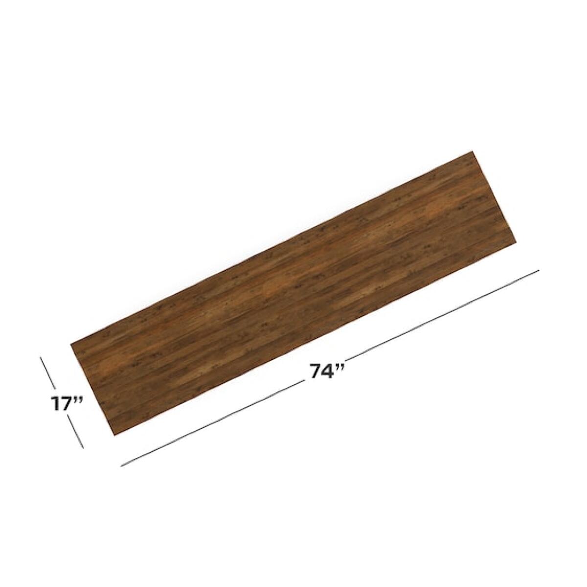 West End Maple 74" Credenza - Image 3
