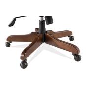 Clinton Hill Round Back Leather Desk Chair - Image 7