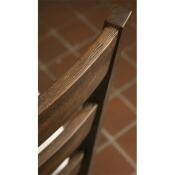 Perspectives Wood Back Upholstered Desk Chair - Image 6