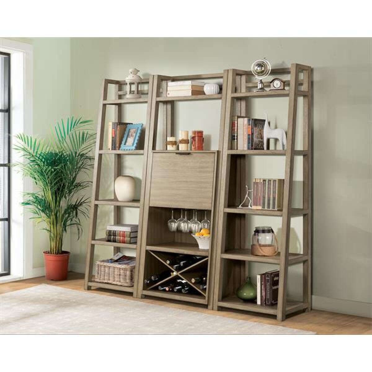 Perspectives Leaning Bookcase 28138  - Image 4
