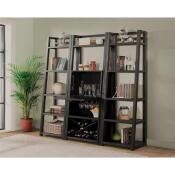 Perspectives Leaning Bookcase 28238  - Image 4