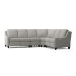 Benchmade Motion 4 Piece Reclining Fabric L-Shaped Sectional