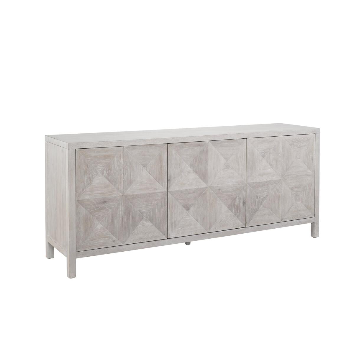 Modern Farmhouse Sadie Credenza White - Image 3