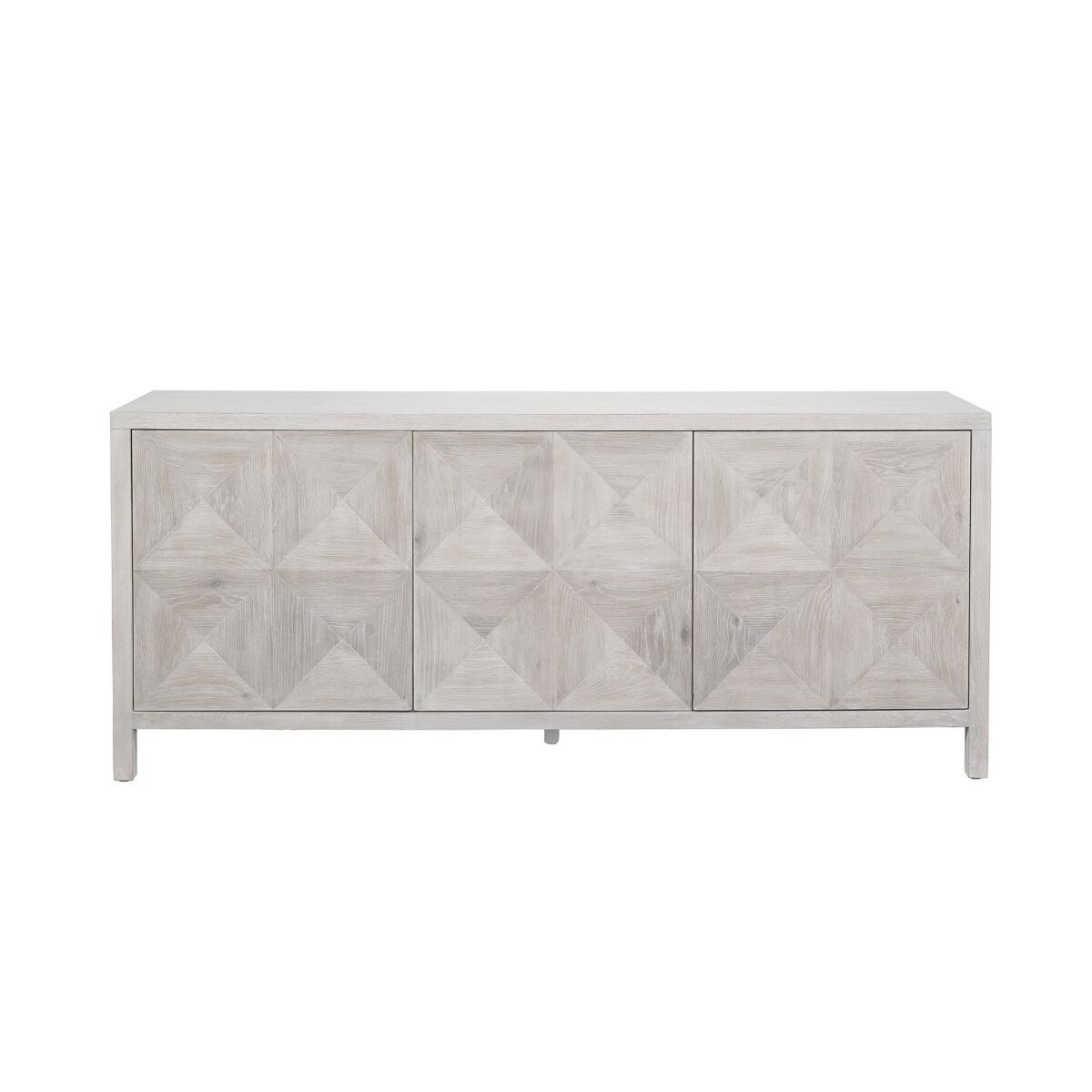 Modern Farmhouse Sadie Credenza White - Image 2