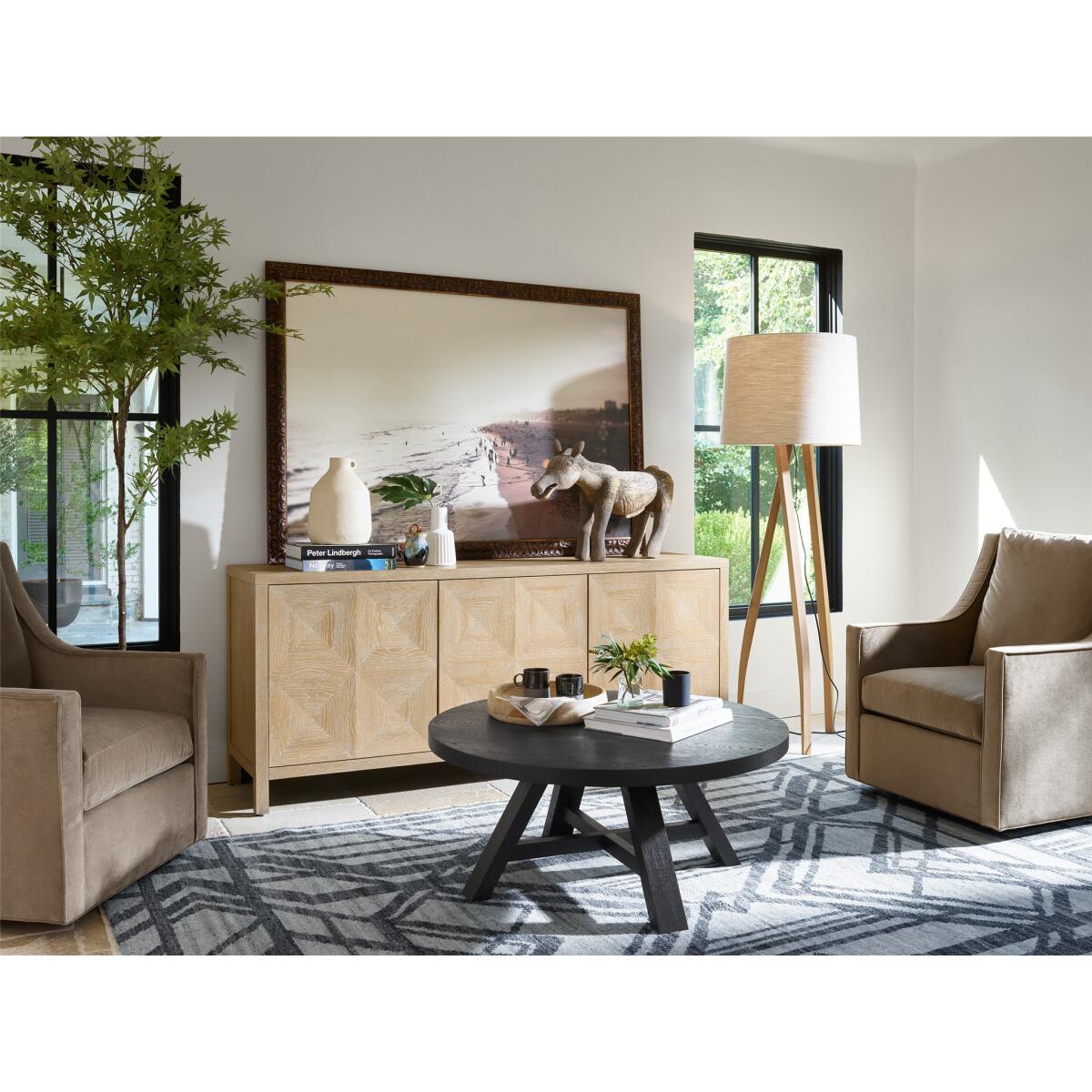 Modern Farmhouse Sadie Credenza Brown - Image 4