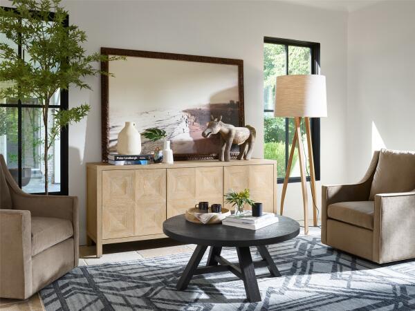 Modern Farmhouse Sadie Credenza Brown - Image 4