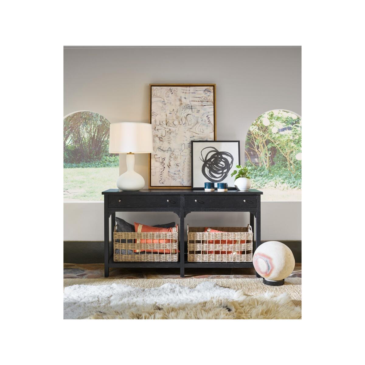 Modern Farmhouse Kinsley Console Table U011F803 - Image 4