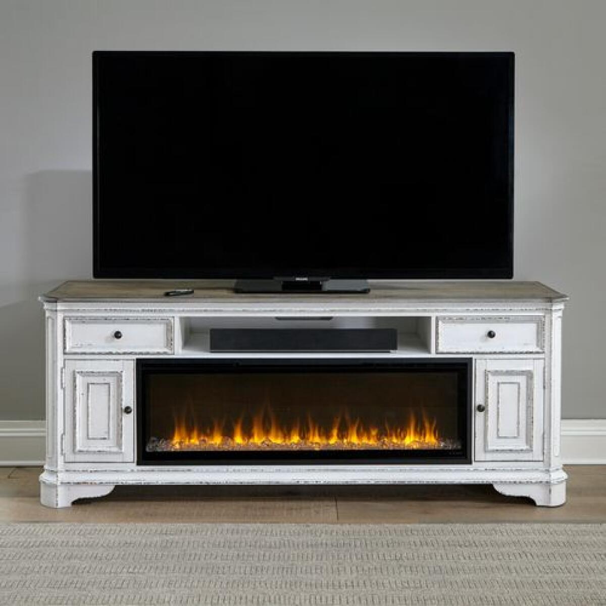 82 Inch Fireplace TV Console - Image 5
