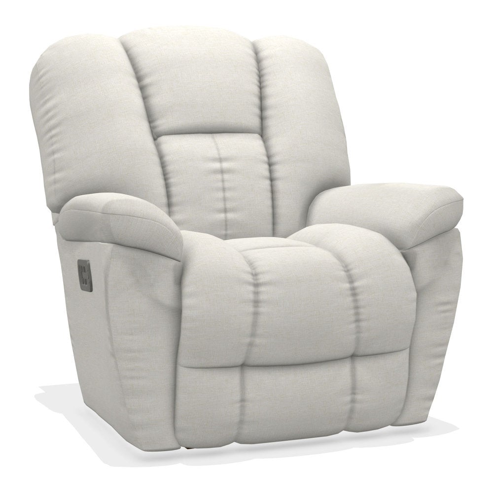 Maverick Power Rocking Recliner w/ Headrest & Lumbar Maverick Power Rocking Recliner w/ Headrest & Lumbar - Image 1