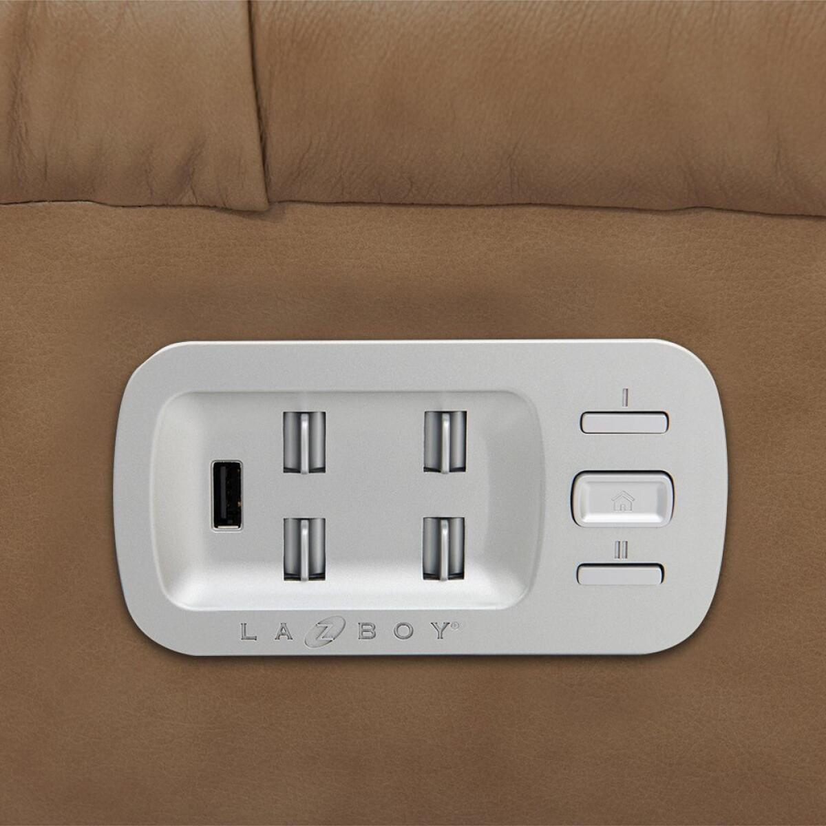 Pinnacle Power Wall Reclining Sofa w/ Headrest & Lumbar - Image 7