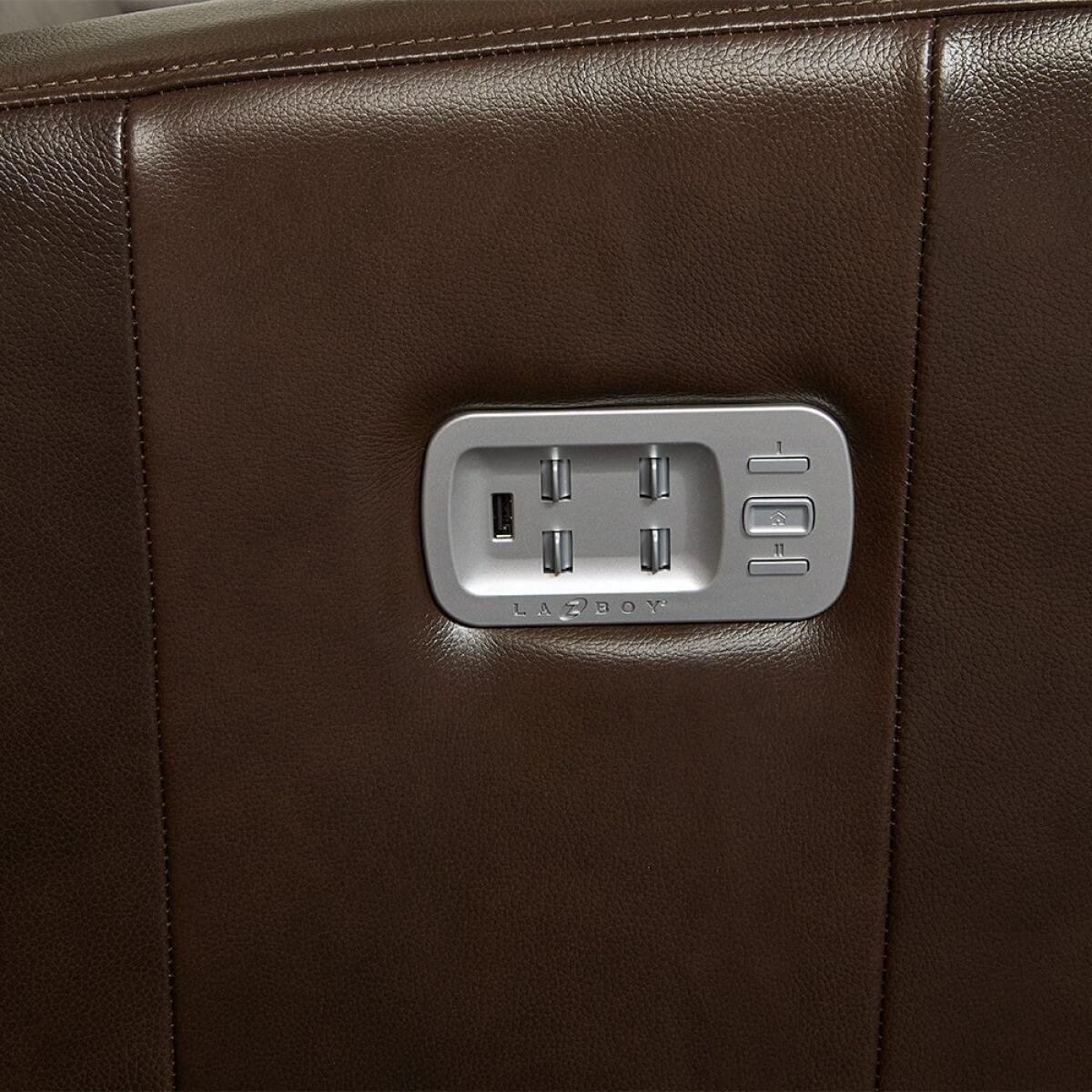 Liam Power Wall Reclining Loveseat w/ Headrest & Console - Image 8