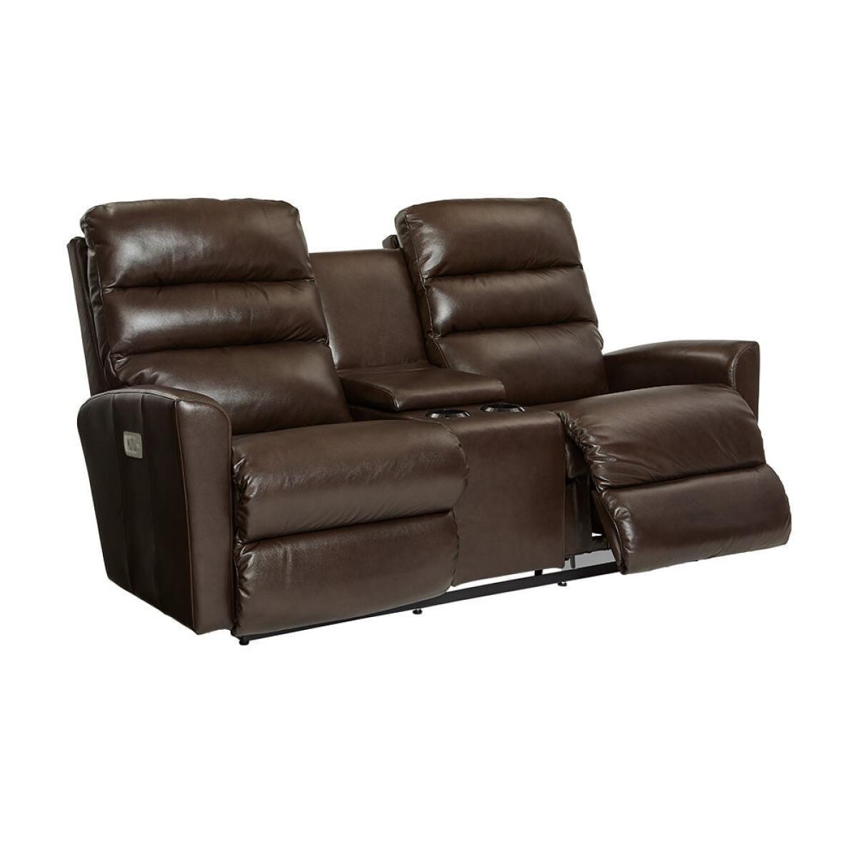 Liam Power Wall Reclining Loveseat w/ Headrest & Console - Image 4