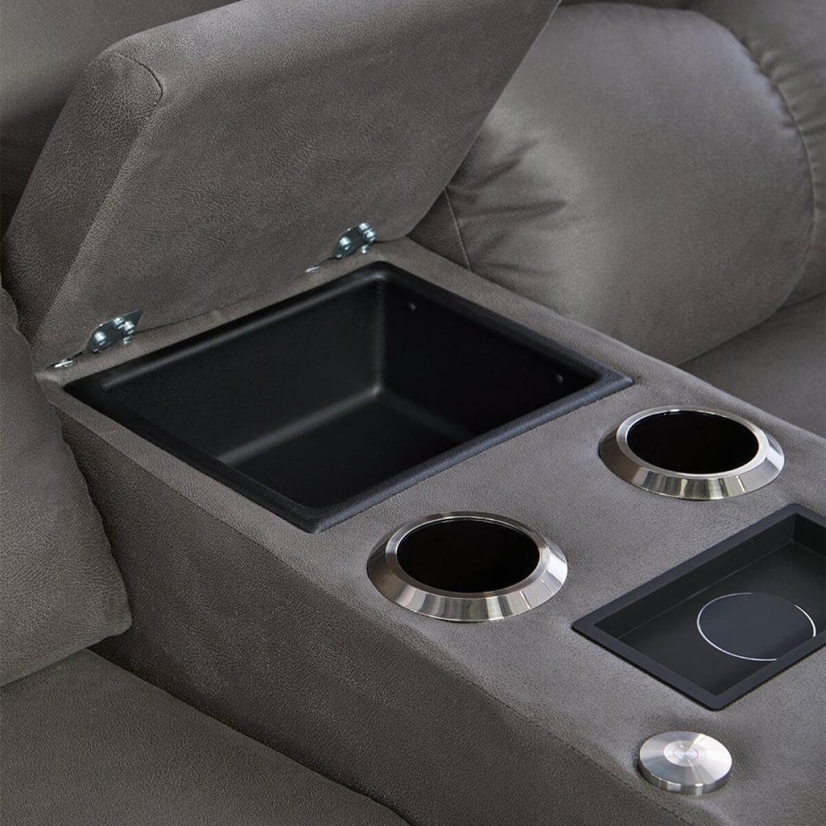 Hawthorn Reclining Loveseat w/ Console - Image 5