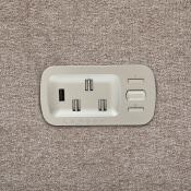 Dorian Power Reclining Loveseat w/ Headrest & Console - Image 8