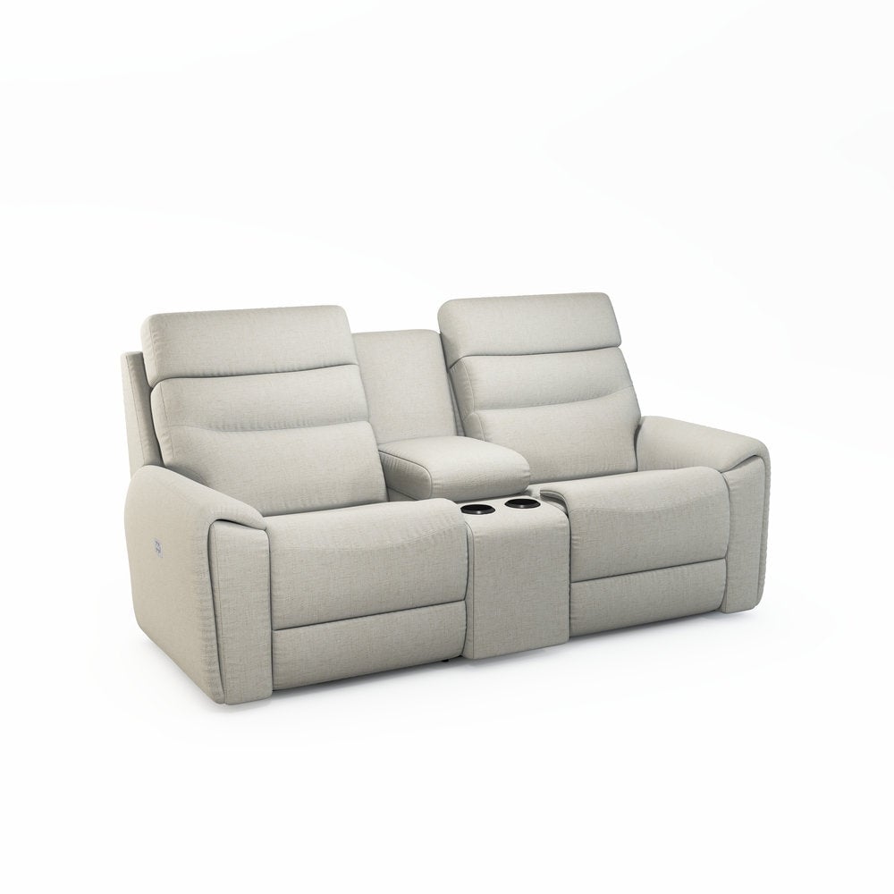 Soren Power Reclining Loveseat w/ Headrest & Console Soren Power Reclining Loveseat w/ Headrest & Console - Image 1