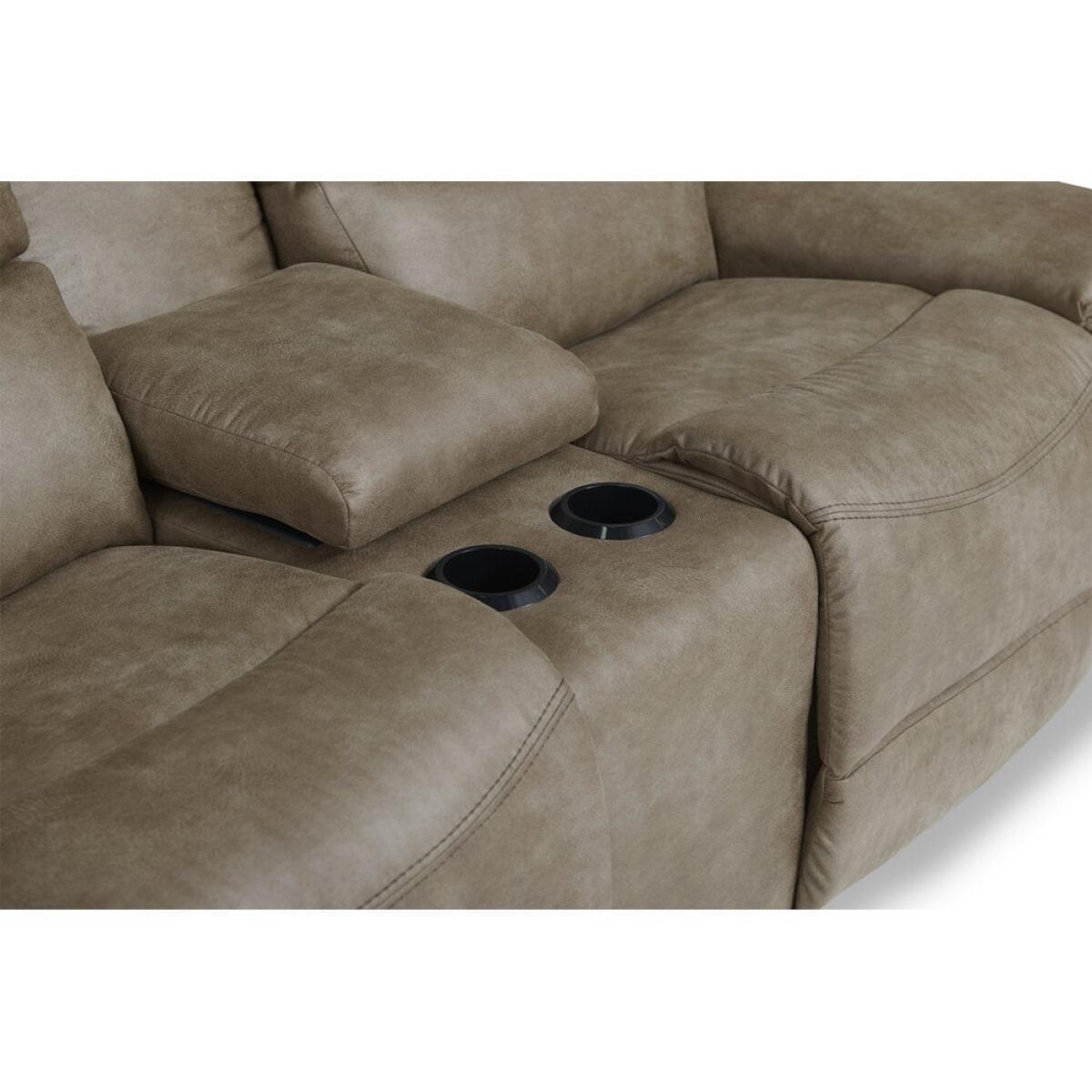 Soren Power Reclining Loveseat w/ Headrest & Console - Image 5