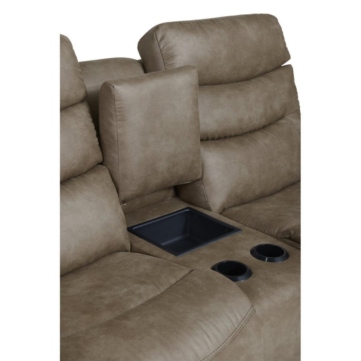 Soren Power Reclining Loveseat w/ Headrest & Console - Image 6
