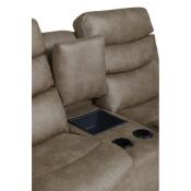 Soren Power Reclining Loveseat w/ Headrest & Console - Image 6