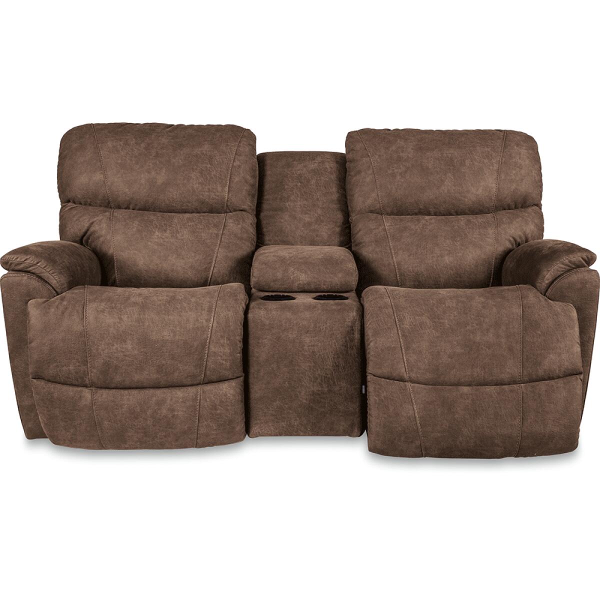 Trouper Power Reclining Loveseat w/ Headrest & Console - Image 4